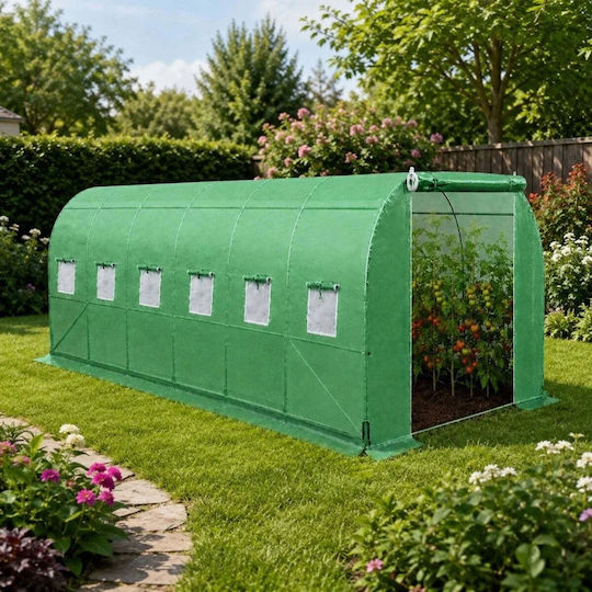 Lean Toys 29100 Tunnel Greenhouse 8x3x2m