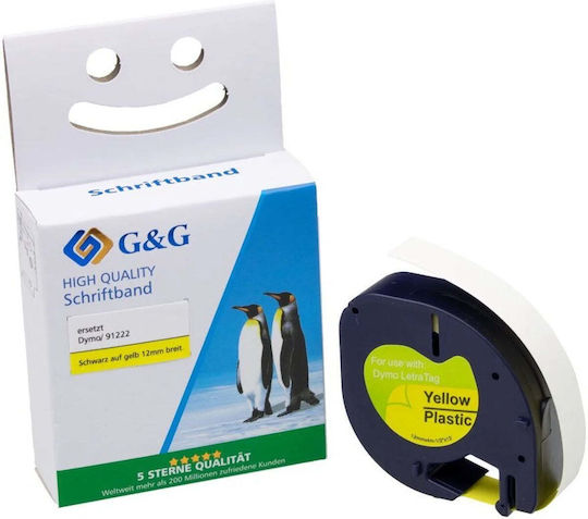 G&G Banda Pentru Etichetator în Culoare Neagră