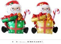 Flippy Weihnachtsballon Folie Jumbo Mehrfarbig 102cm