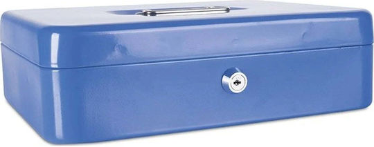 Donau Kassenschrank mit Schloss 5234001PL10 Blau