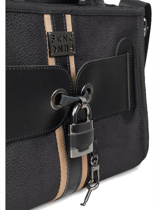 Black Fabric Women's Tote Bag