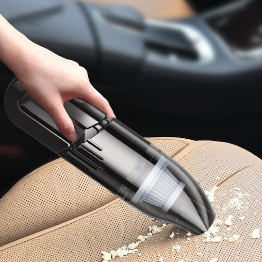 Aspirator Auto Wireless Charging Flippy Aspirator Auto Casă Utilizare Dublă 120 W Putere 30 X 7.5 X 7.5 Cm Negru