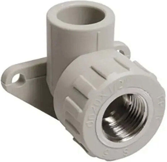 Sanitas Rohrbogenarmatur Polypropylen 3/4" Männlich 25mm