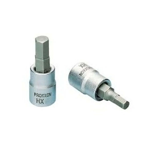 Proxxon Bit Socket with Allen Tip and 1/4'' Drive Size H8