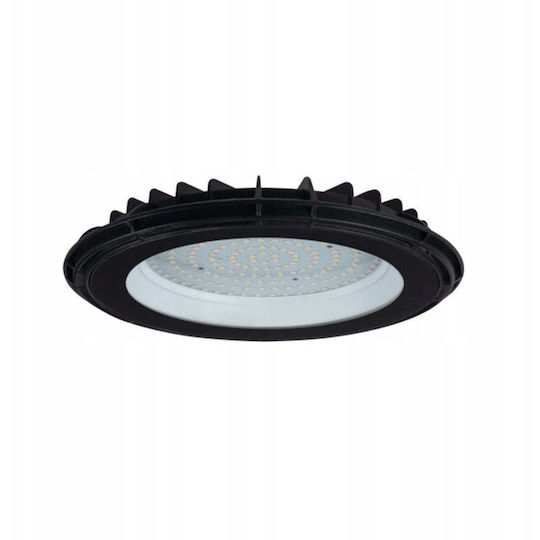 Kanlux Kommerzielle Glockenlichter 100W Naturweiß 10000lm mit Eingebaute LED Schwarz