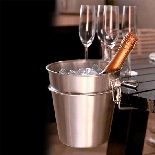 Excellent Houseware Standuri de șampanie Inox cu dimensiunile 21.5x22cm