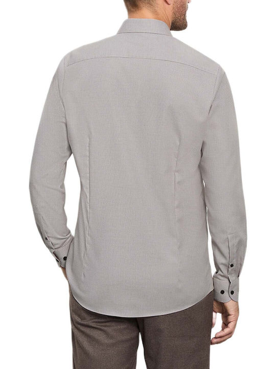 Olymp Hemd Slim Fit Beige