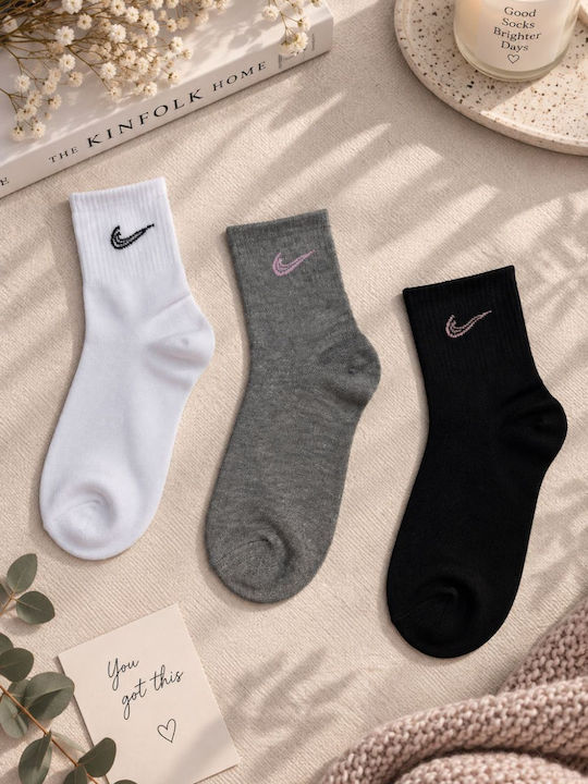 Yookie Γυναικείες Κάλτσες Πολυχρωμο 3Pack Yookie Γυναικείες Κάλτσες Πολυχρωμο 3Pack