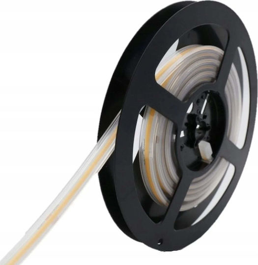 Eco Light Ταινία LED 12V Θερμό Λευκό Φως 50m Τύπου COB