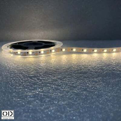 LED-Streifen USB 5V Warmes Weiß Licht 5m mit Bewegungssensor & Netzteil