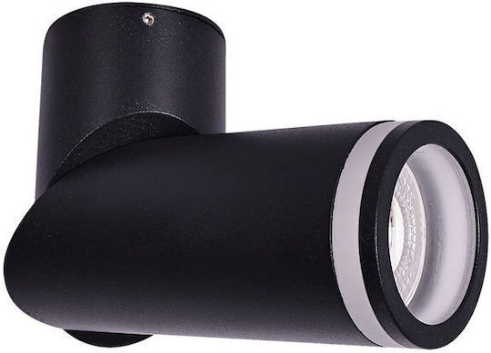 Rabalux Einzel Spot mit Fassung GU10 in Schwarz Farbe