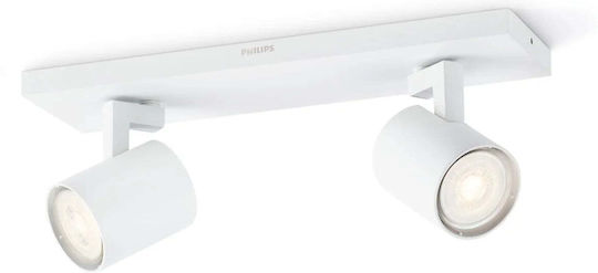 Signify Philips Myliving Led Spot Runner 2pcs 460lm White