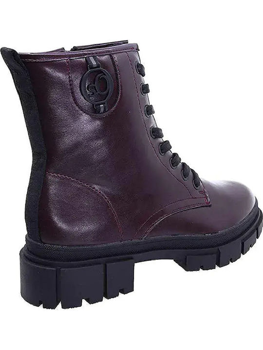 Ghete dama Bocanci Burgundy