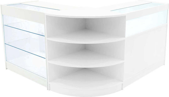 Demeter Led Shop Counter Set K900 B900 & Lm60 White