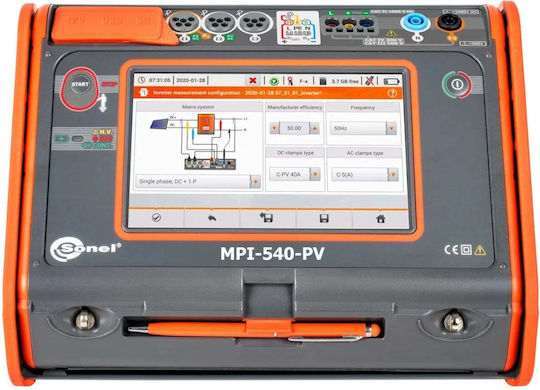 Измервателен Уред Параметри Електрически Фотоволтаични Инсталации Mpi-540-pv Solar Wmplmpi540pvirm1
