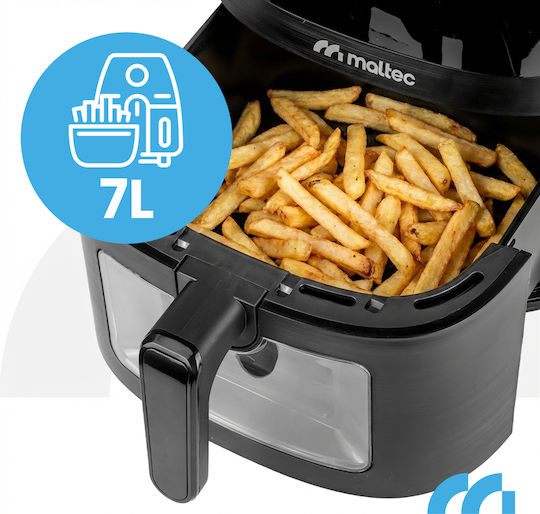 MalTec Air Fryer 7lt Μαύρο