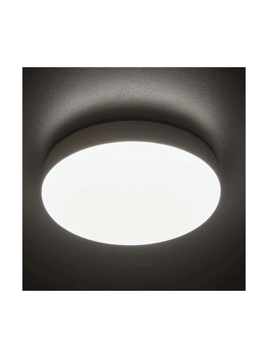 Kanlux Waterproof Outdoor Ceiling Light With Built-In Led In White Colour