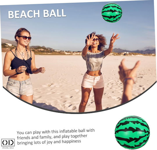 Minge De Plajă Apă Piscină Design Pepene Verde Cauciuc Pvc Diametru 24 Cm Fără Supapă Original Deals
