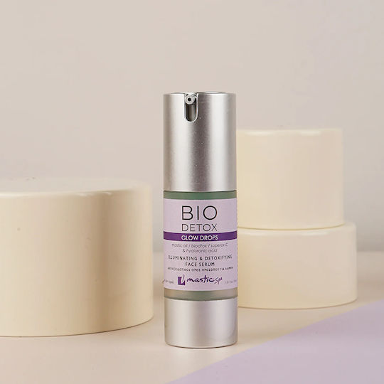Mastic Spa Biodetox Glow Drops Αντιγηραντικό Serum Προσώπου 30ml