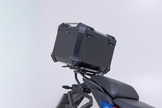 Topcase Base Set SW-Motech Trax Adv BMW F 450 GS Black Without BMW Rack