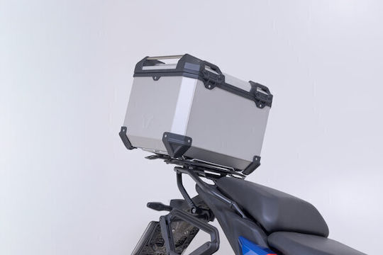 Sw-motech Trax Adv Motorrad-Topcase Basis Set Silber Ohne Bmw Träger
