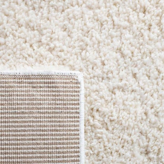 Saray Home Shaggy Χαλί Ορθογώνιο Ιβουάρ 120x170cm