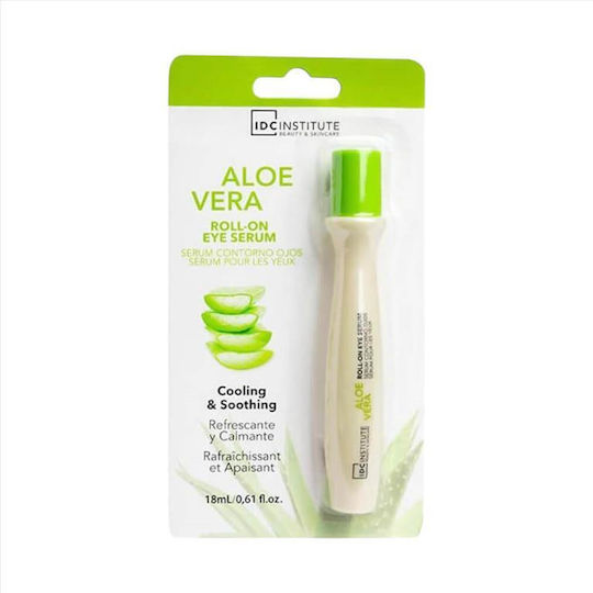 IDC Institute Aloe Vera Cooling & Soothing Roll On Soothing Serum Eyes 18ml