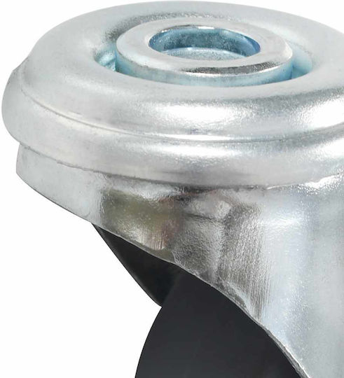 vidaXL 277884 Drehende Räder aus Gummi mit Bremse 24 Stück