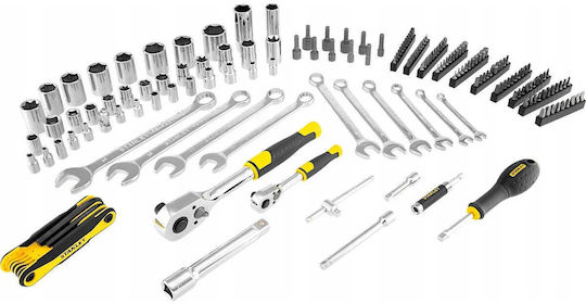 Stanley Καστάνια με Καρυδάκια 1\4" & 1\2" & 3\8" 175τμχ