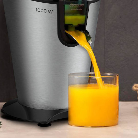 Cecotec EssentialVita PowerFresh 1000 Storcător Electric 1000W Inox Argintiu