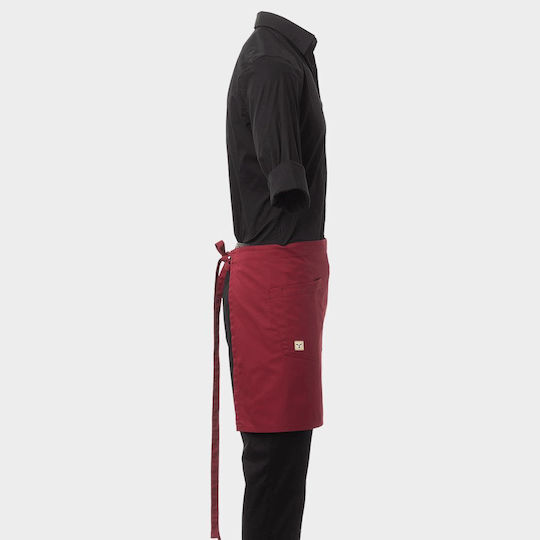 Payper Șorț Ospătar Burgundy