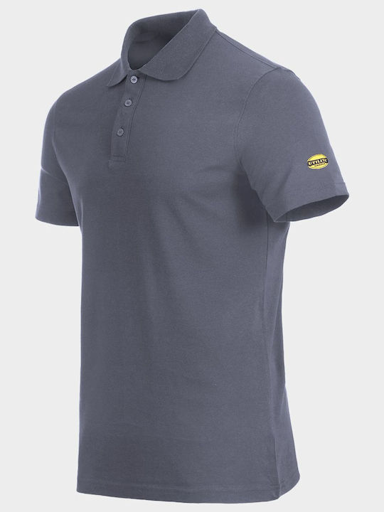 Унисекс Памучно Работно Поло Сив Diadora Smart 2.0 Polo Steel Grey