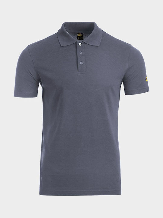 Unisex Baumwoll Polohemd für Arbeit Grau Diadora Smart 2.0 Polo Stahlgrau Unisex Baumwoll Polohemd für Arbeit Grau Diadora Smart 2.0 Polo Stahlgrau