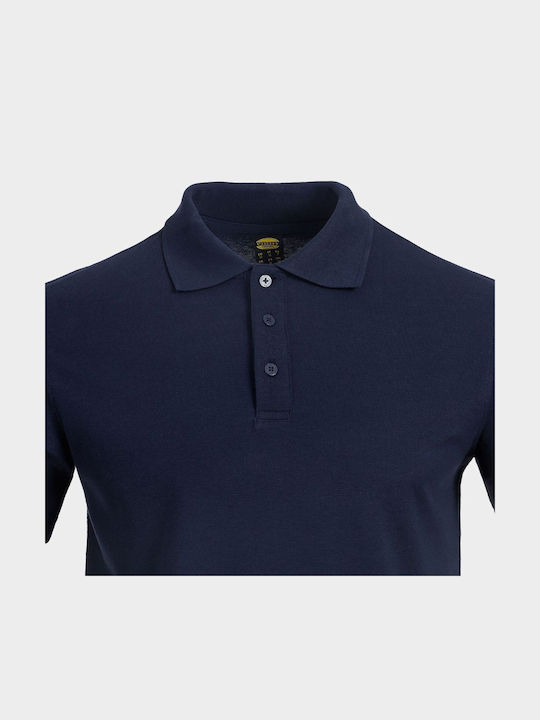 Unisex Βαμβακερό Πόλο Εργασίας Σκούρο Μπλε Diadora Smart 2.0 Polo Navy