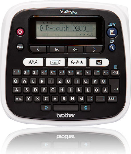 Brother Electronic Etichetator Portabil in Albastru Culoare