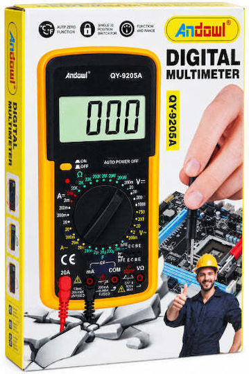 Andowl Digitale Multimeter mit Messung AC / DC / Digitalmultimeter 0751244