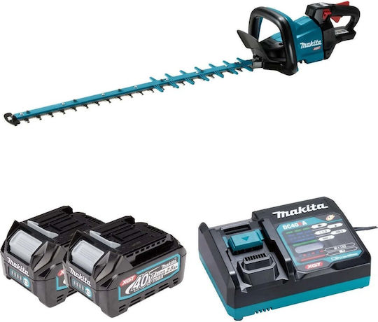 Makita UH009GD201 Heckenschere Batteriebetrieb 40V mit 2 Batterien mit Klingenlänge 75cm