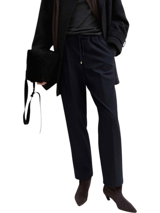 Women's Fabric Trousers Blue