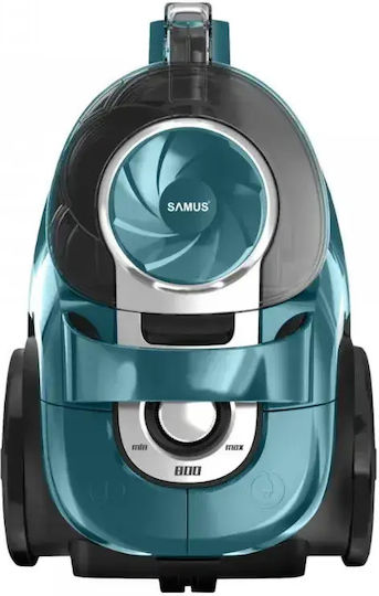 Samus Tornado Aspirator electric 800W cu recipient 3lt Turcoaz