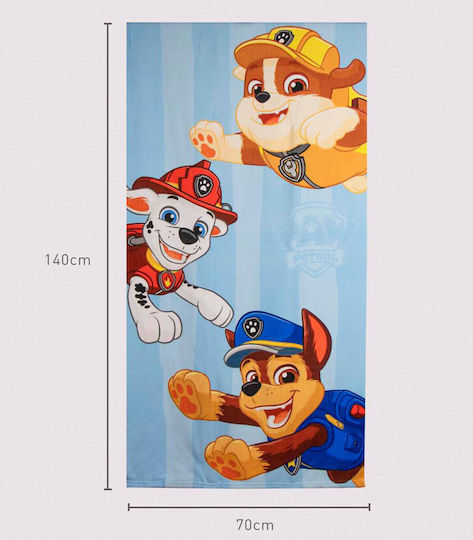 Cerda Prosop De Plajă Pentru Copii Paw Patrol 70x140 Cm 3+ Ani