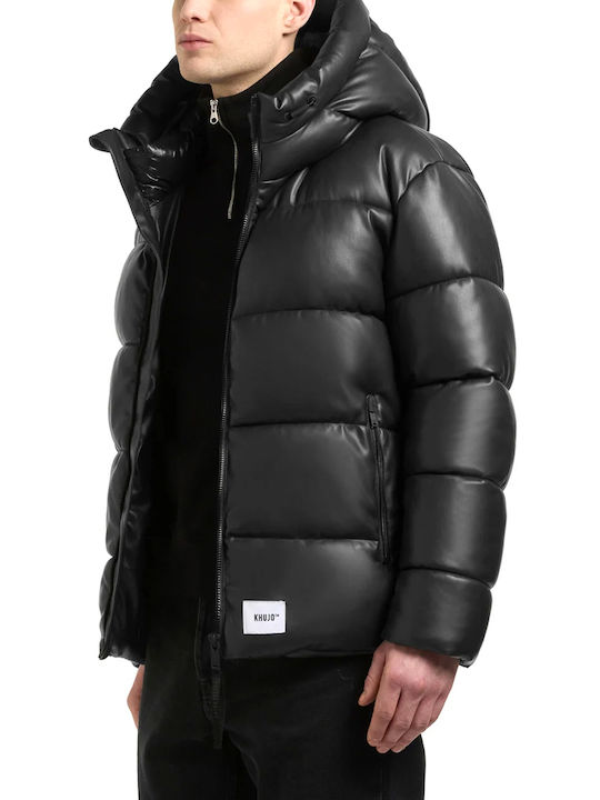 Winter Puffer Wasserdicht Schwarzes