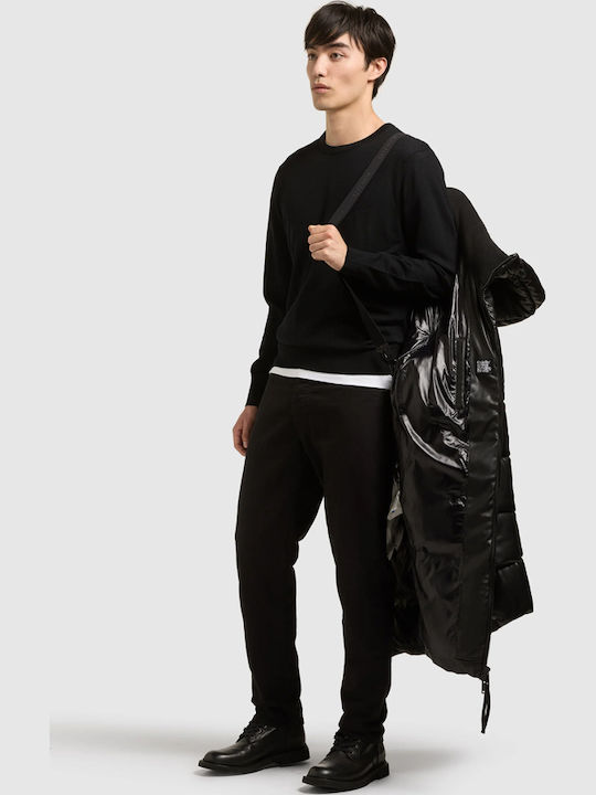Geacă de iarnă Puffer Waterproof Negru