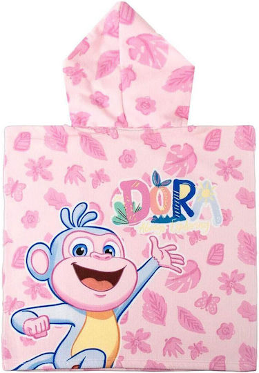 Cerda Kinder Strandponcho Dora 55x53 Aus 3+ Jahren