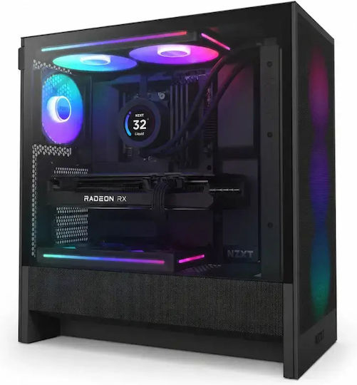 Vengeance PatriotGuard-V8 NZXT Edition Gaming Desktop PC (Ryzen 7-7800X3D/32GB DDR5/1TB SSD/Radeon RX 9070 GRE/No OS)