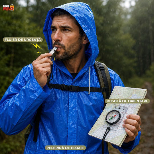 Linomag Kit Complet De Supraviețuire 30 Tipuri Accesorii Esențiale Kit De Camping De Urgență Lopată Tactică Pliabilă Lanternă Led Kit De Prim Ajutor Brățară Paracord Busolă Aprinzător De Foc Pătură Termică Neagră