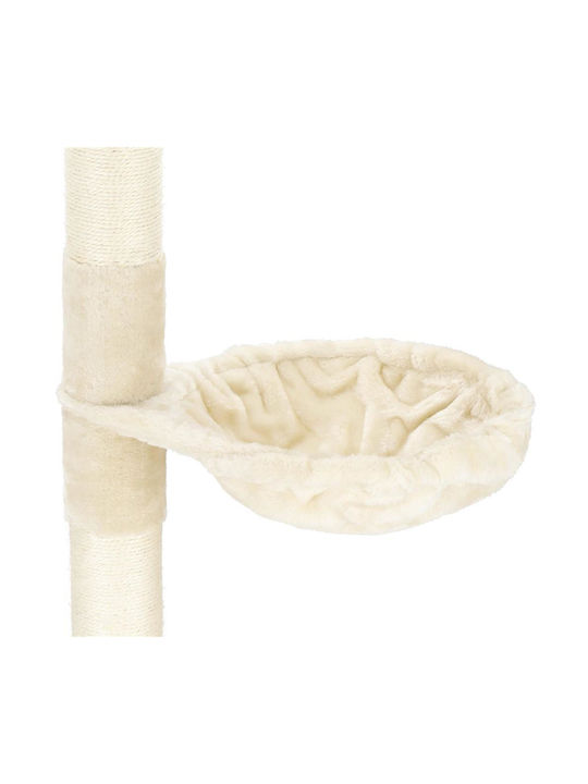 Ansamblu de joacă pentru pisici Bej de tavan / de pardoseală