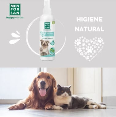 Men for San Spray Pentru Dinți Pentru Câini și Pisici Împotriva Respirației Urât Mirositoare 125ml