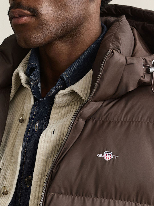 Active Cloud Μπουφάν Puffer Brown