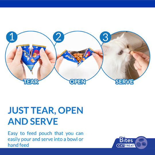 Churu Cat Fun Bites Recompense pentru Pisici Pui Ton Brânză 3 X 10 G