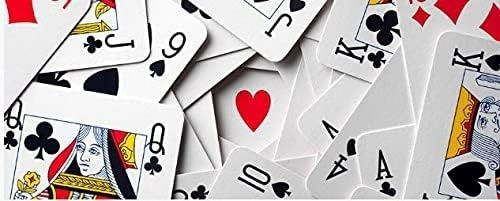 Σετ Τράπουλα 2τμχ για Poker Κόκκινη